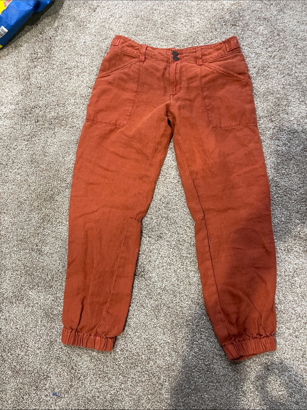 Sanctuary Standard surplus 25 burnt orange adjustable waist jogger pant